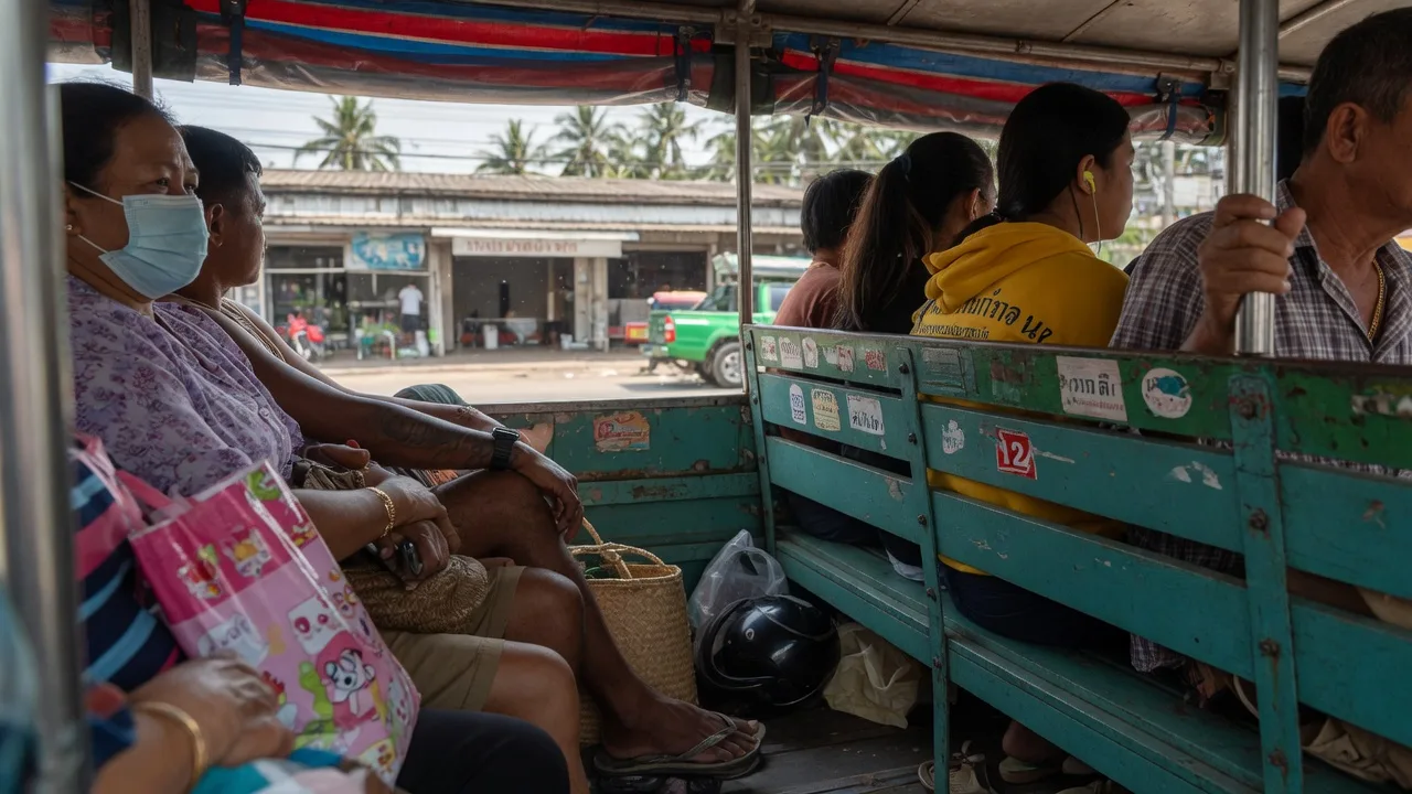 Ayutthaya — The Ancient Capital of Siam — later in the day.